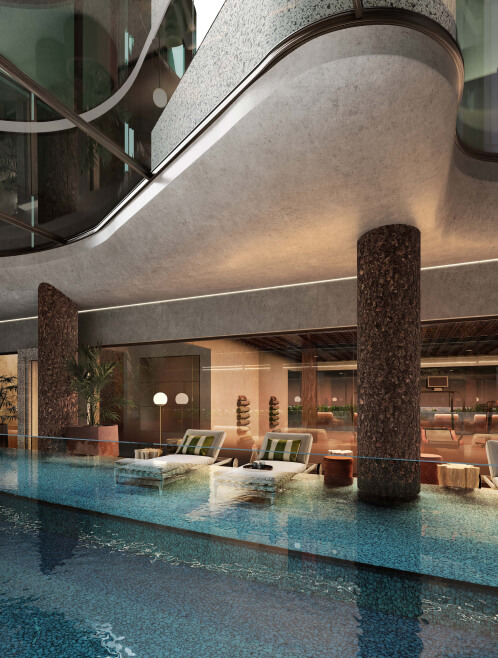 Amenity & wellness spa